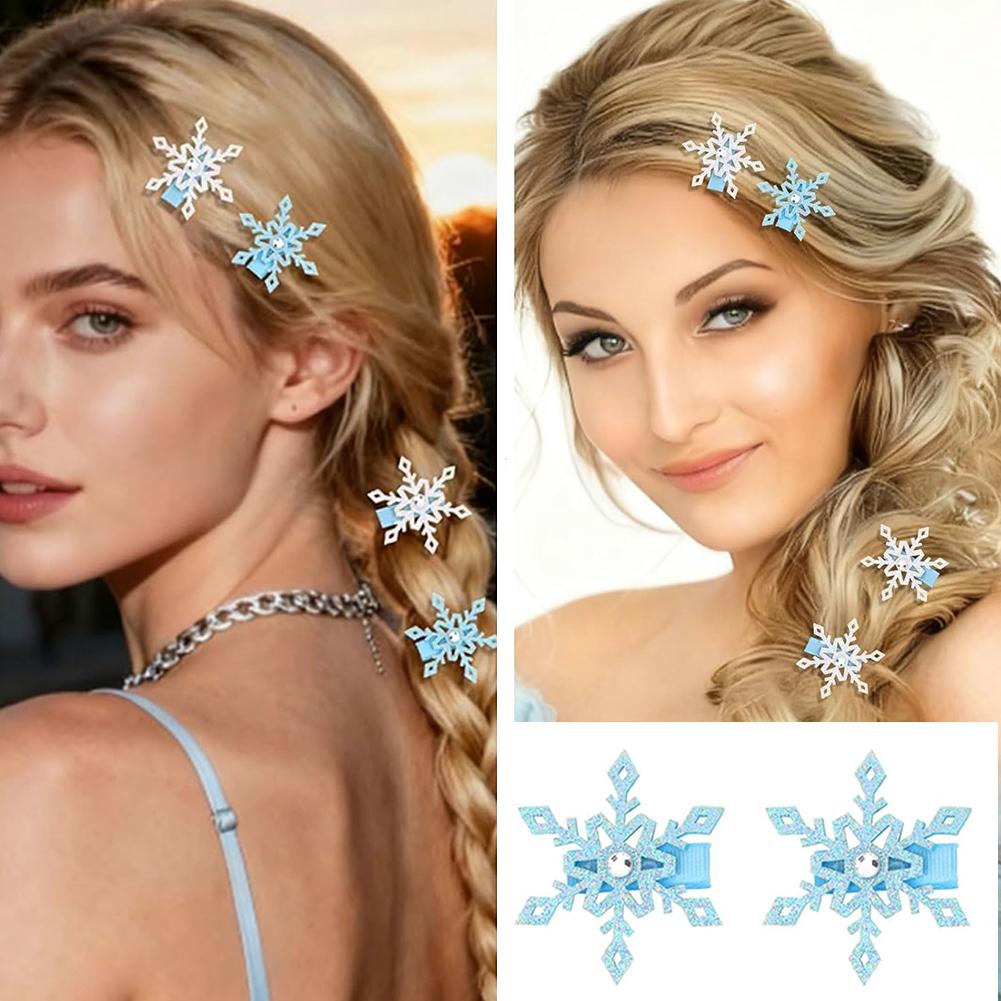 2pcs Children's Hairpin Shinin - Elsa Gadget recension och pris