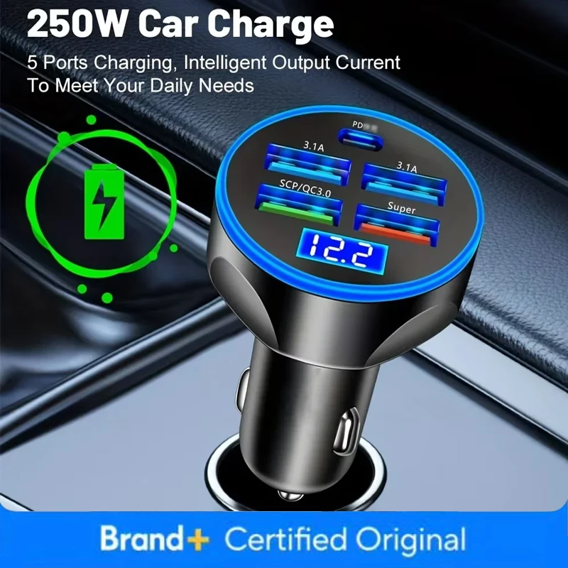 250W Super Fast Charging Car C - Election Electronics & Gadgets Store Woocommerce Theme recension och pris