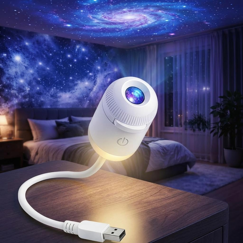 24 Slides Rotatable Galaxy Sta - Mini Projector Portable recension och pris
