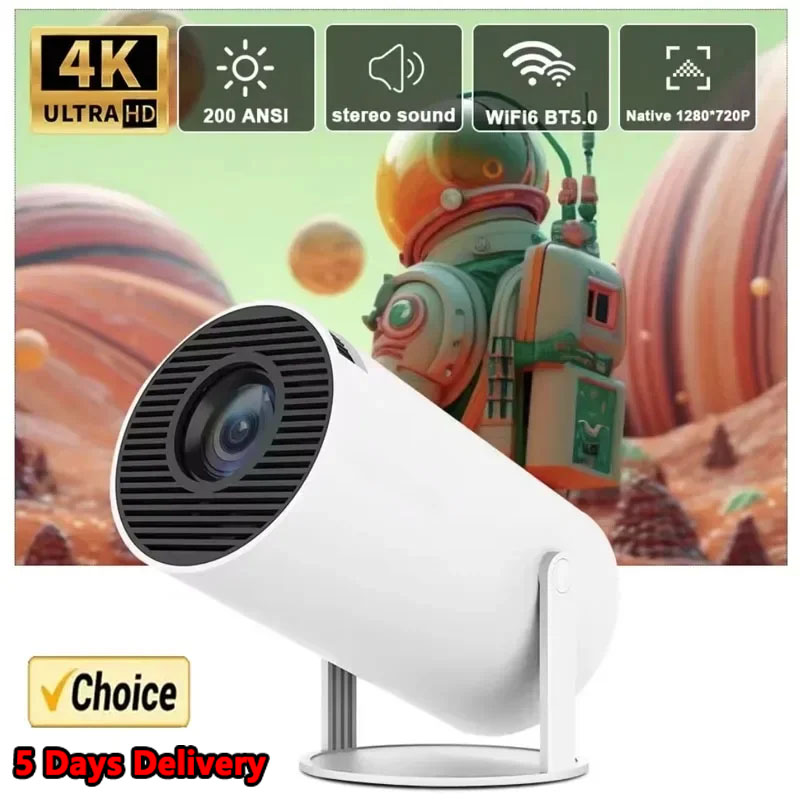 2026 New Projector 4K Android  - Mini Projector Portable recension och pris