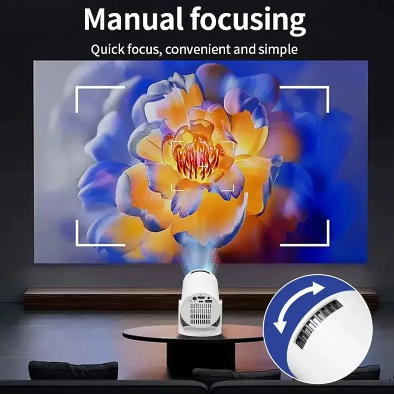 2026 New Projector 4K Android  - Mini Projector Portable recension och pris