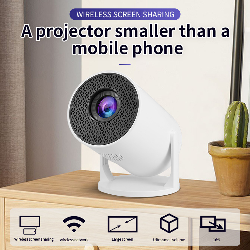 NEW Wifi HY300mini 2026  4K Sm - Mini Projector Portable recension och pris