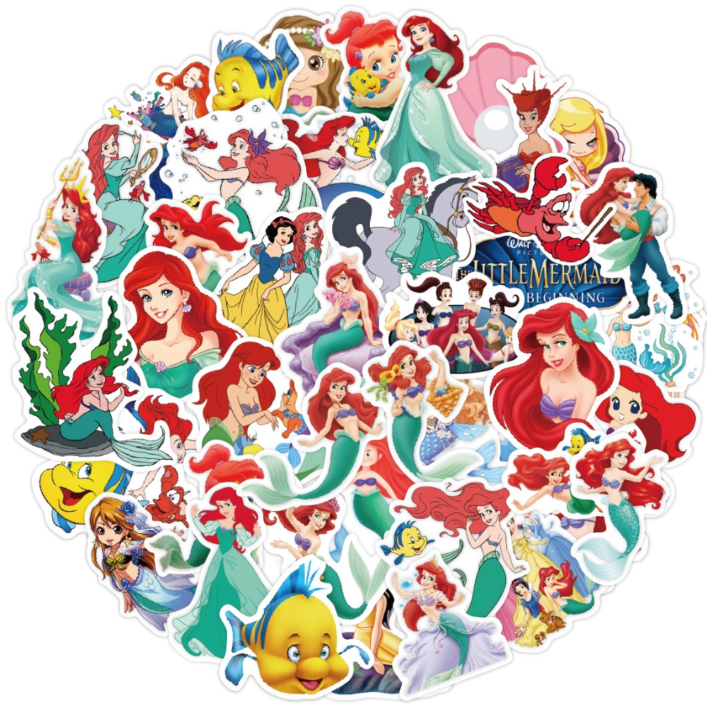 50pcs Elsa Mermaid Cartoon Gra - Elsa Gadget recension och pris