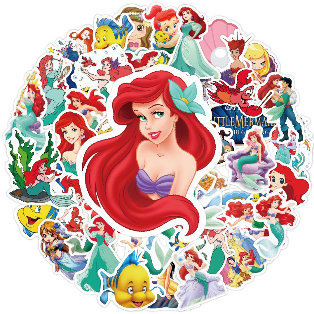 50pcs Elsa Mermaid Cartoon Gra - Elsa Gadget recension och pris