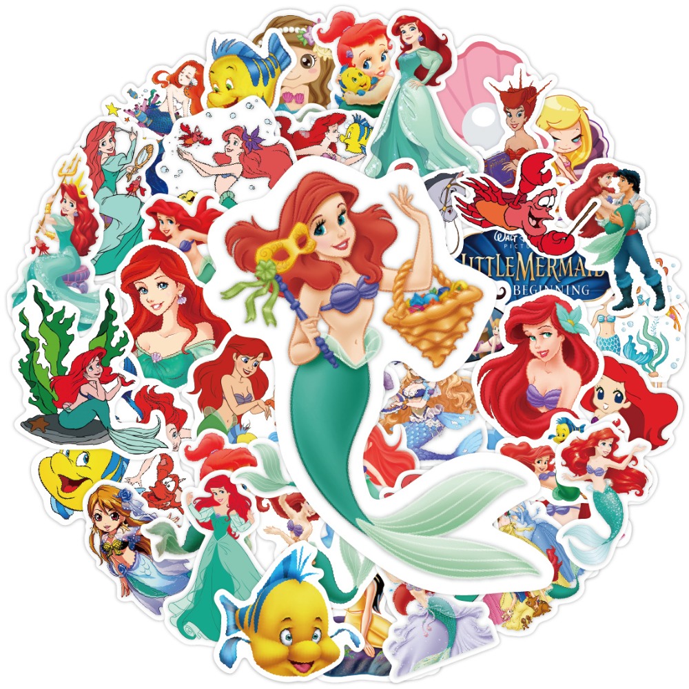 50pcs Elsa Mermaid Cartoon Gra - Elsa Gadget recension och pris