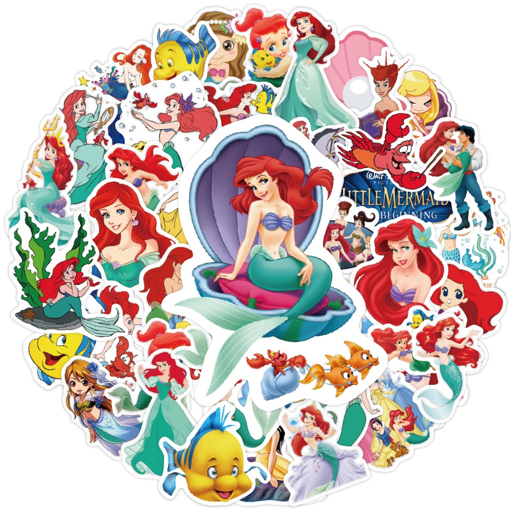 50pcs Elsa Mermaid Cartoon Gra - Elsa Gadget recension och pris